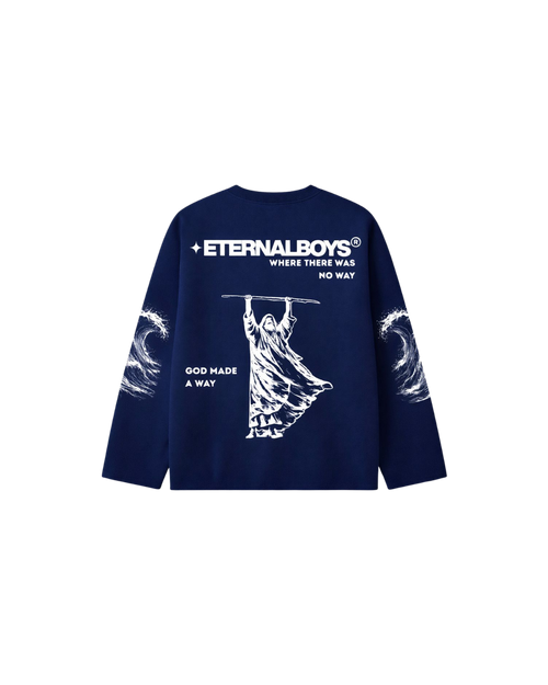 Exodus 14:21 crewneck