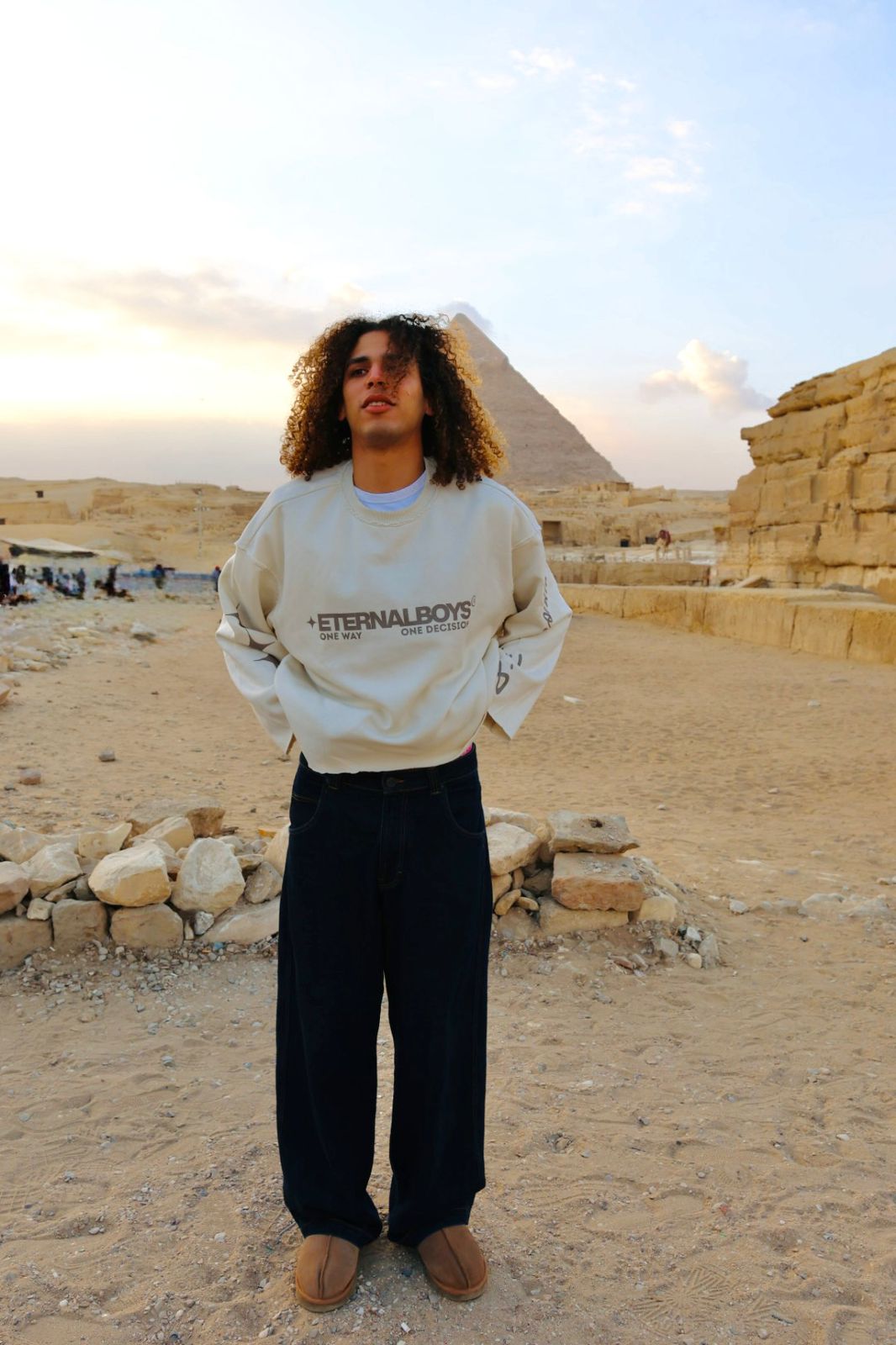 Exodus 3:8 crewneck